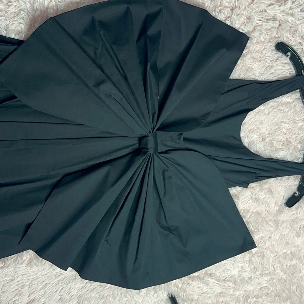 Black bow dress